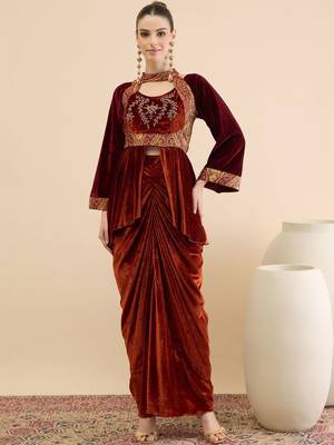Embellished Velvet & Brocade Co-ords 1