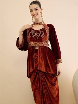 Embellished Velvet & Brocade Co-ords 4