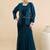 Embellished Top Skirt & Coat Set