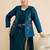 Embellished Top Skirt & Coat Set