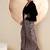 Embellished Shawl Neck Jacket With Skirt