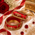 Designer Red Silk Thread Bangles