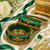 Designer green silk thread bangles