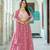 GREEN GEORGETTE EMBROIDERY LEHENGA CHOLI WITH DUPATTA