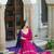 pink silk blend embroidered navratri lehenga choli