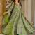 pista green digital print maslin anarkali 