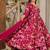 pink digital print maslin anarkali 