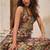 multi printed viscos position jacquard silk free size stitched strapless tube bodice suit