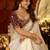 Beige Colour Satin Silk Saree with Heavy Embroidery Work