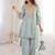 sky blue embroidered h o fabrics free size stitched straight kurti with batwa suit