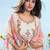 white embroidered cotton free size stitched kurta set