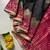 black color zari weaves contrast pallu and designer chaap border silk blend saree
