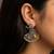 Oxidised Silver Multicolor Dancing Girl Earrings for Women, Earrings for Navratri Garba Festival