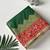 dark green color zari weaves contrast pallu and designer chaap border silk blend saree