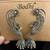 Oxidised Silver Peacock Ear Cuff Jhumka Earrings for Women, Traditional Tribal Navratri Garba Jewellery