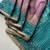 dark purple color zari weaves contrast pallu and designer chaap border silk blend saree