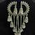Oxidised Silver Chandbali Jhumka Earrings for Women, Long Chain Tassel Tribal Jewellery for Navratri Garba