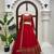 Red thread and Sequnce work Silk Blend Lehenga Choli Set