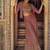 Hot pink faux georgette embroidered readymade top & palazzo set with jacket