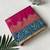 magenta color zari weaves contrast pallu and designer chaap border silk blend saree