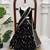 Black thread with Sequnce Work Foux Gorgette Lehenga Choli Set