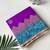 violet color zari weaves contrast pallu and designer chaap border silk blend saree