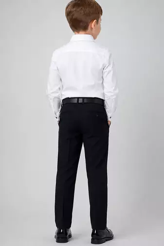 White embroidered cotton shirt