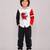 White red spiderman graphic cotton shirt