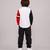 White red spiderman graphic cotton shirt