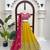 Mustard thread with Sequnce Work Foux Gorgette Lehenga Choli Set