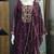 Women's georgette sequins embroidered kurta pant with dupatta set