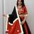 Black gota patti lace and hand work cottan Lehenga Choli Set