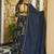 Royal Blue Digital Print Silk lehenga choli