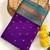 purple color contrast weaving pallu and border kanchi weaving buttis on border silk blend saree