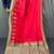 rani pink color contrast weaving pallu and border kanchi weaving buttis on border silk blend saree