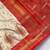 white color contrast weaving pallu and border kanchi weaving buttis on border silk blend saree