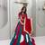 Rani Pink Hand LatkanGamthi And Gota patti Work Cotton Lehenga Choli Set