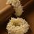 Full mogra bloom artificial floral hair gajra scrunchie ring