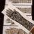 Reusable mehendi stencil sticker set for temporary henna tattoos