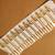 Classic textured gold plated u-shape saree pins-Set of 12