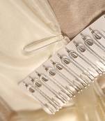 Premium silver plated textured saree pin set- Set of 12