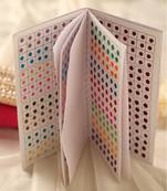 Multi-pack bindi booklet with vibrant shades & sizes