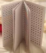 Multi-color & maroon assorted bindi booklet collection