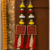 hanging sanskrit mantra design multicolor pearl tassel latkan home decor pack of 2