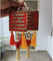 beautiful wooden sanskrit shlok door hanging positive vastu home decoration