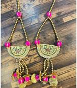 handmade bead door hanging with tassels for home decoration pack of 2