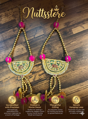 handmade bead door hanging with tassels for home decoration pack of 2 4