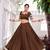 Chanderi with Fine Zari Weaving & Lace Finish Lehenga Set - Full stitched free size