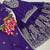 Royal Purple Heavy Embroidered Sahara Suit Set with Matching Dupatta