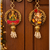 lakshmi ganesh decorative hanging traditional designer mdf home decoration pack of 4